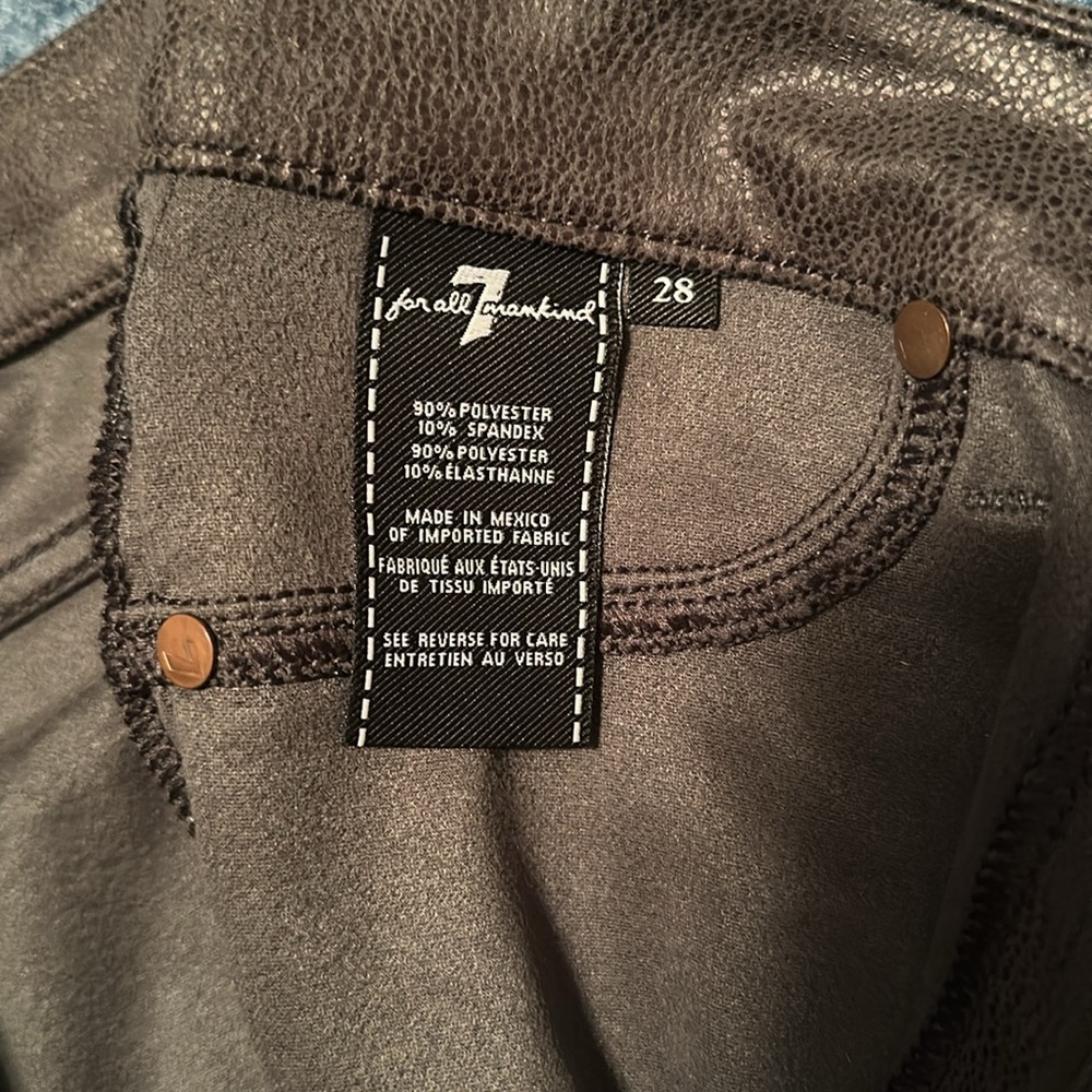7 for all mankind suede like pants. - Picture 6 of 6